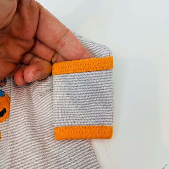 NWT Magnolia Baby Preemie Spooky Saurus Footie - Picture 3 of 6